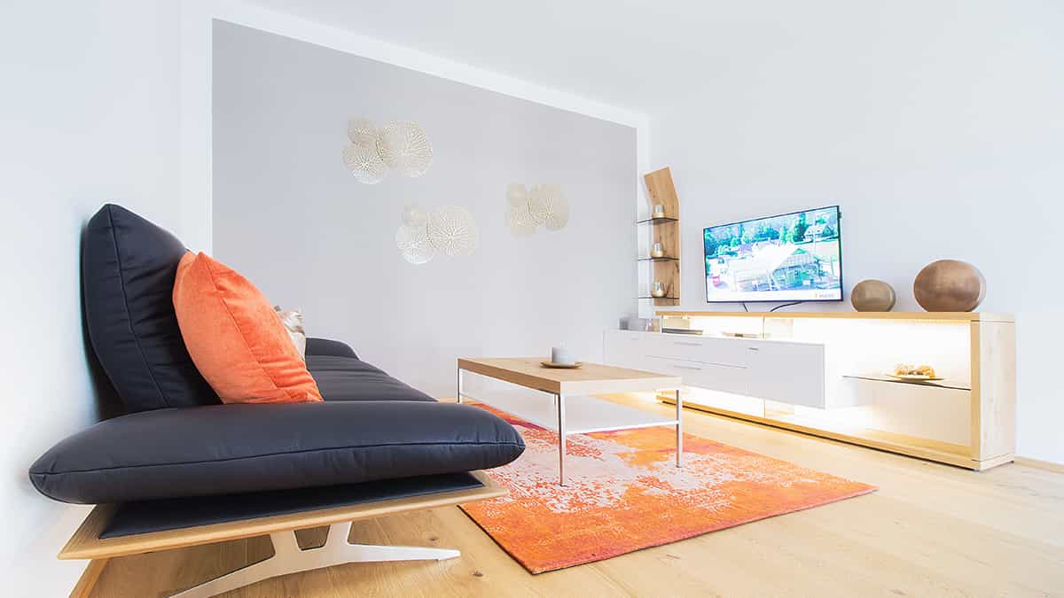 Haas Haus Vita 160, Wohnzimmer