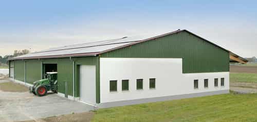 Zwiebellagerhalle von Haas Landwirtschaftsbau